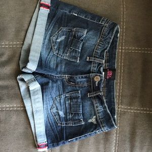 Jean shorts